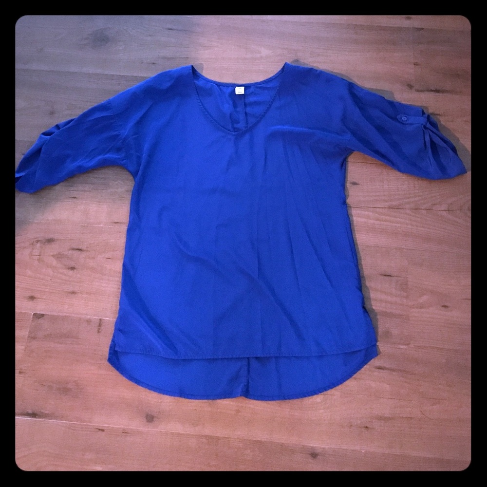 Flowy Blue Shirt