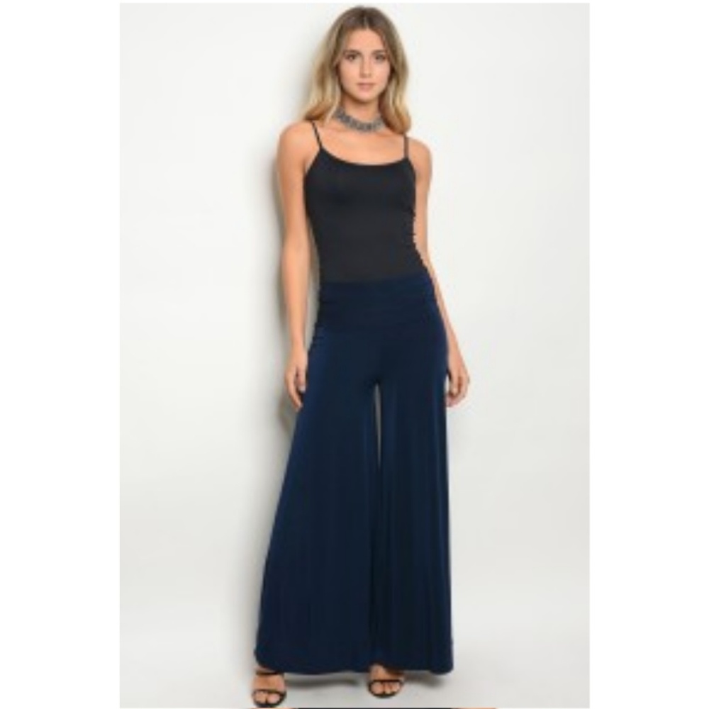 Nice in Navy Palazzo Pants LOT OF 3