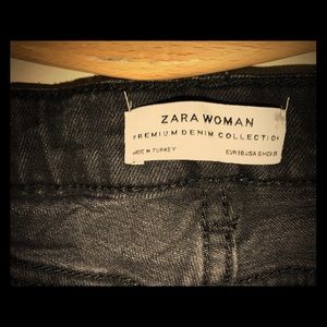 Zara jeans premium denim collection, size 6.