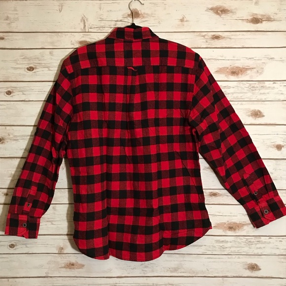 JACHS Red/black flannel shirt.. new with tags - Picture 3 of 5