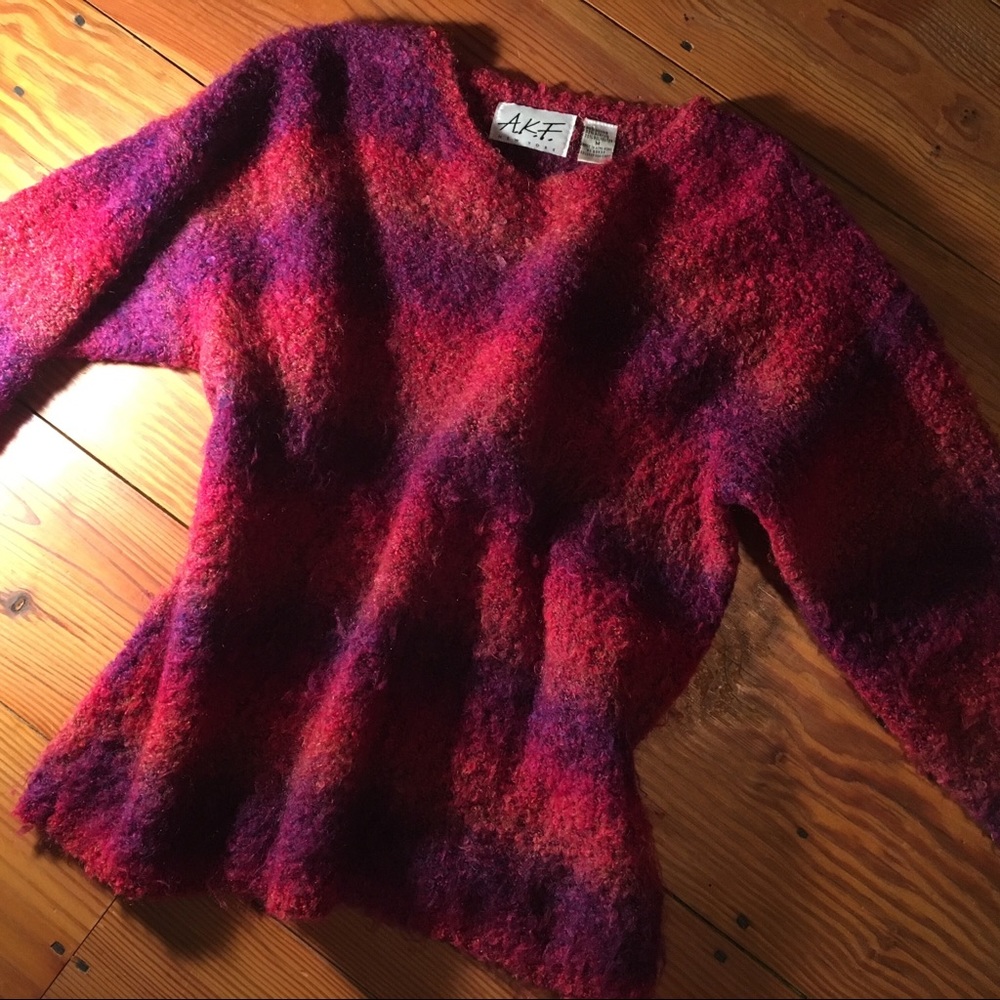 *SOLD* Colorful Oversized Sweater