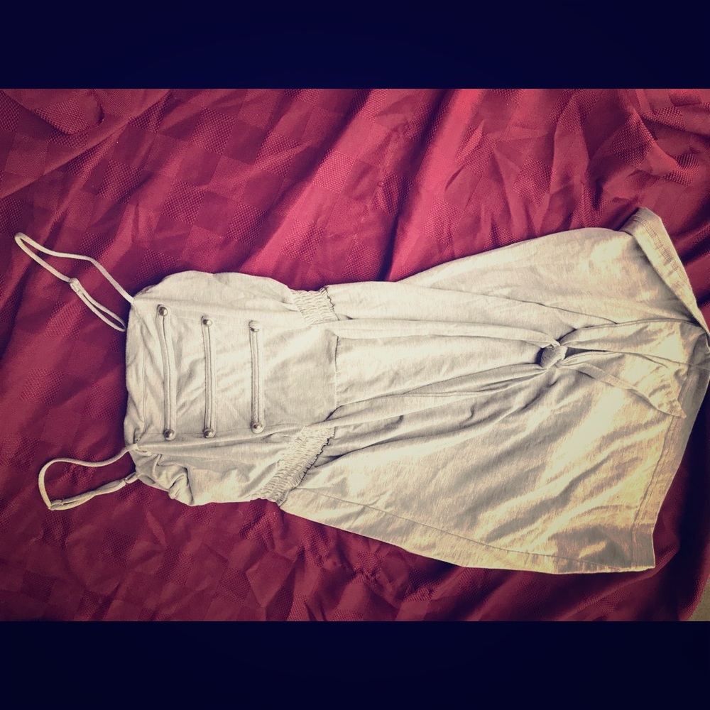 Gray dress