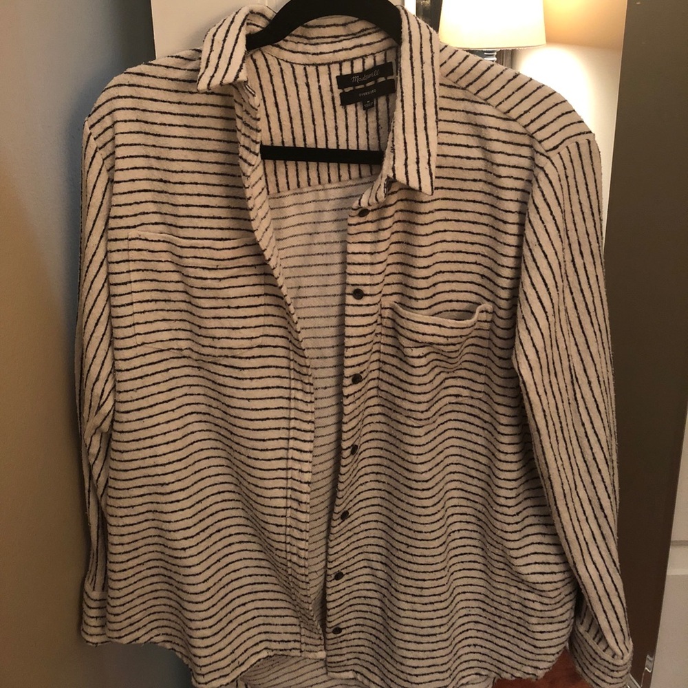 Oversized button up shirt