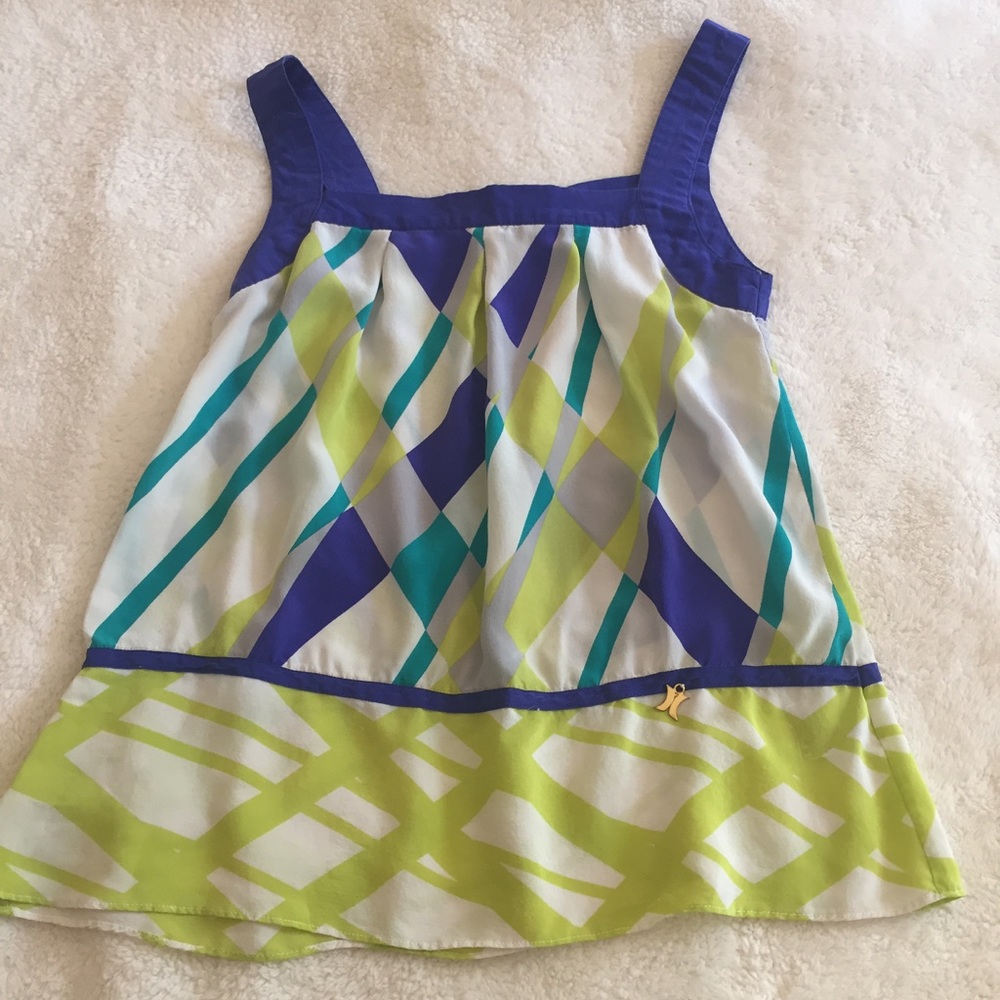 Hurley multicolored silk tank top