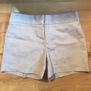 Pink Patterned Chino Shorts