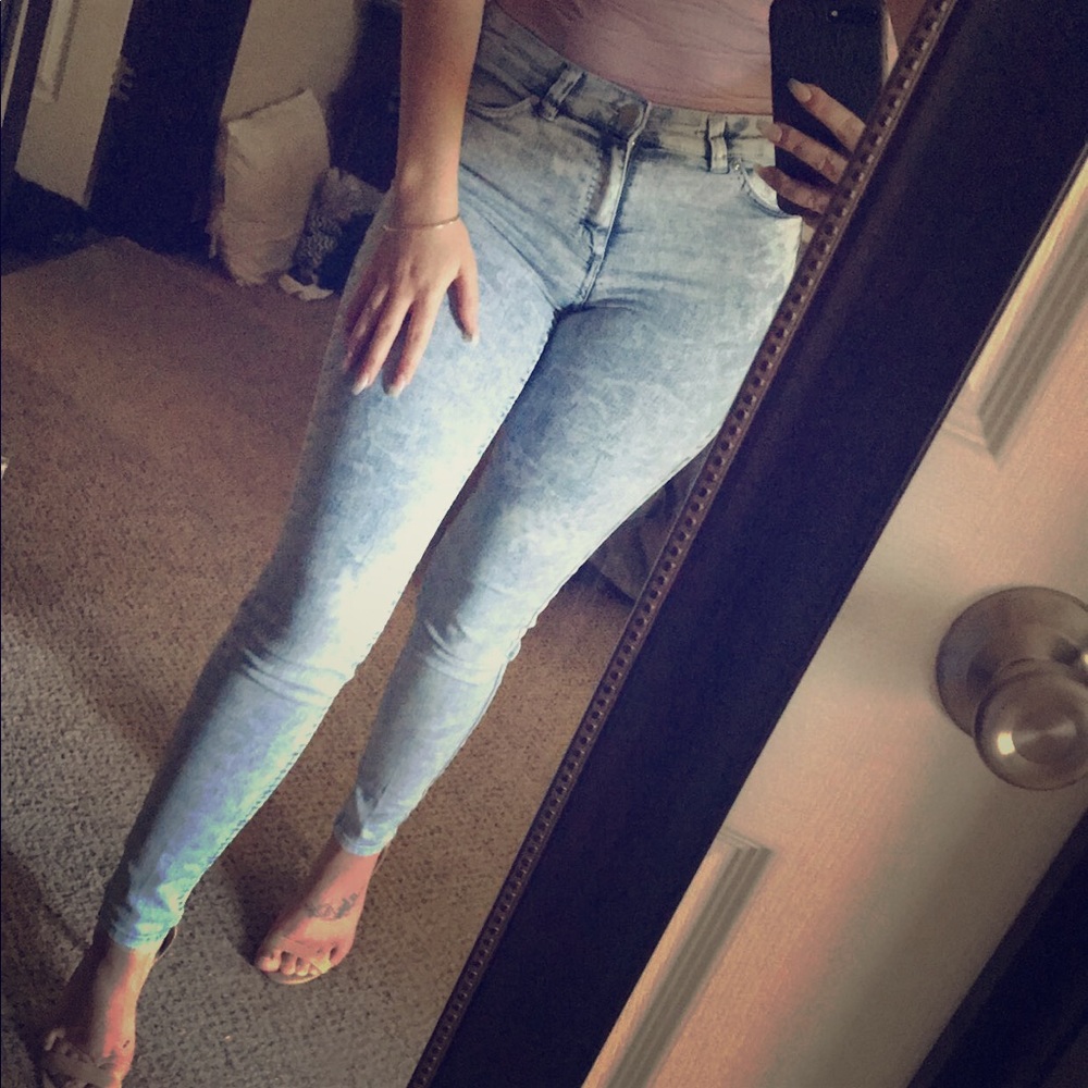 H&M skinny jeans, size 8