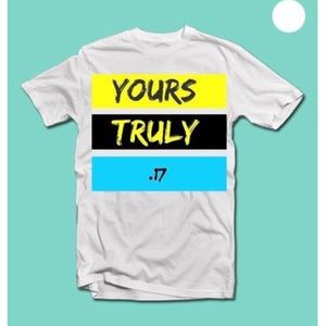 Men's / womens / kids YoursTruly tshirt