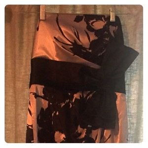 White House Black Market Silk Cocktail Dress
