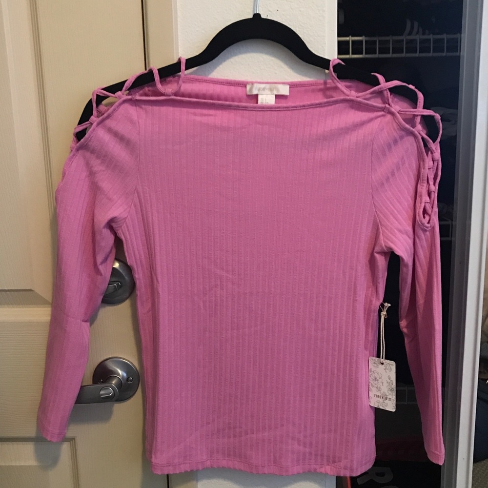 NWT!! Forever 21 Ribbed Knit Top