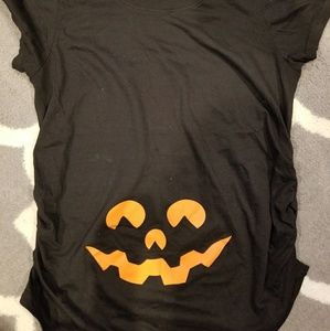 Halloween maternity shirt