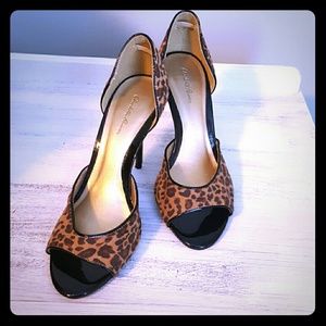 Women's Charlotte Russe Leppard Print Stilettos