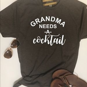 Grandma NEEDS a Cocktail Shirt | Grandma shirt