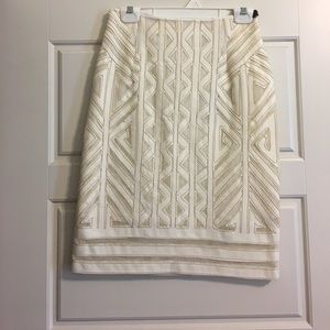 Nanette Lapore Wood Carving Skirt NWT
