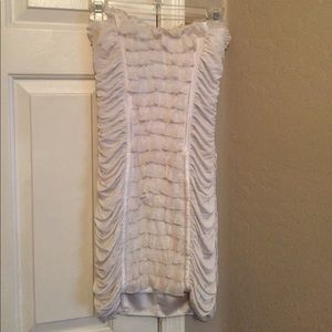 White Lace Dress from Bebe