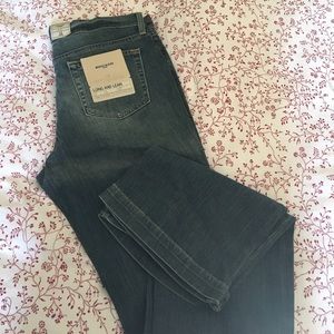 New Gap Long and Lean Jeans