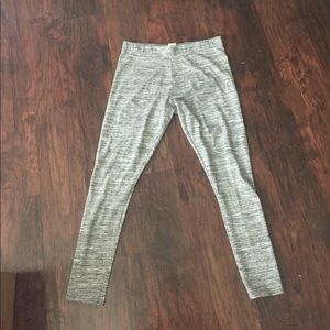 Gray leggings