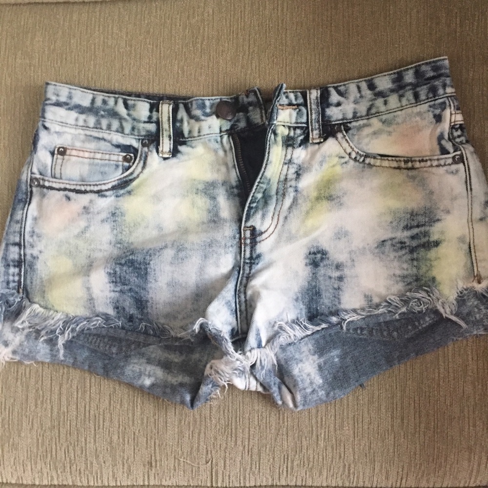 Free People Denim Shorts