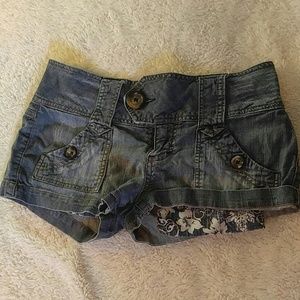 Jean shorts