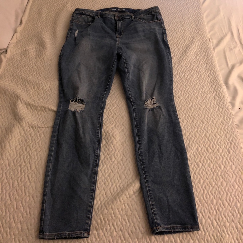 Old Navy rockstar jeans