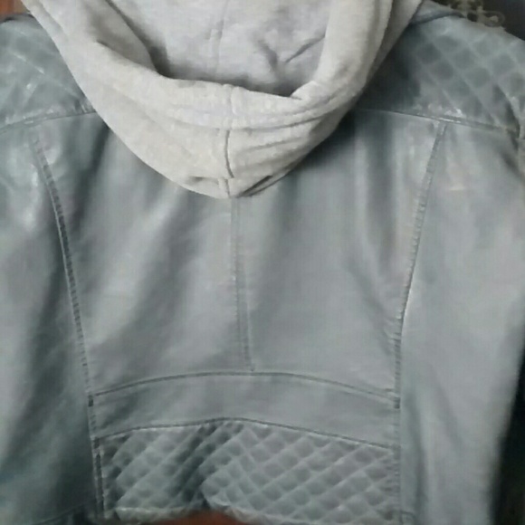 Jacket blue with removable sweatshirt material - Picture 2 of 4