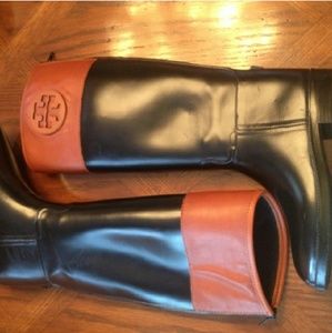 Tory Burch Equestrian Style Boots