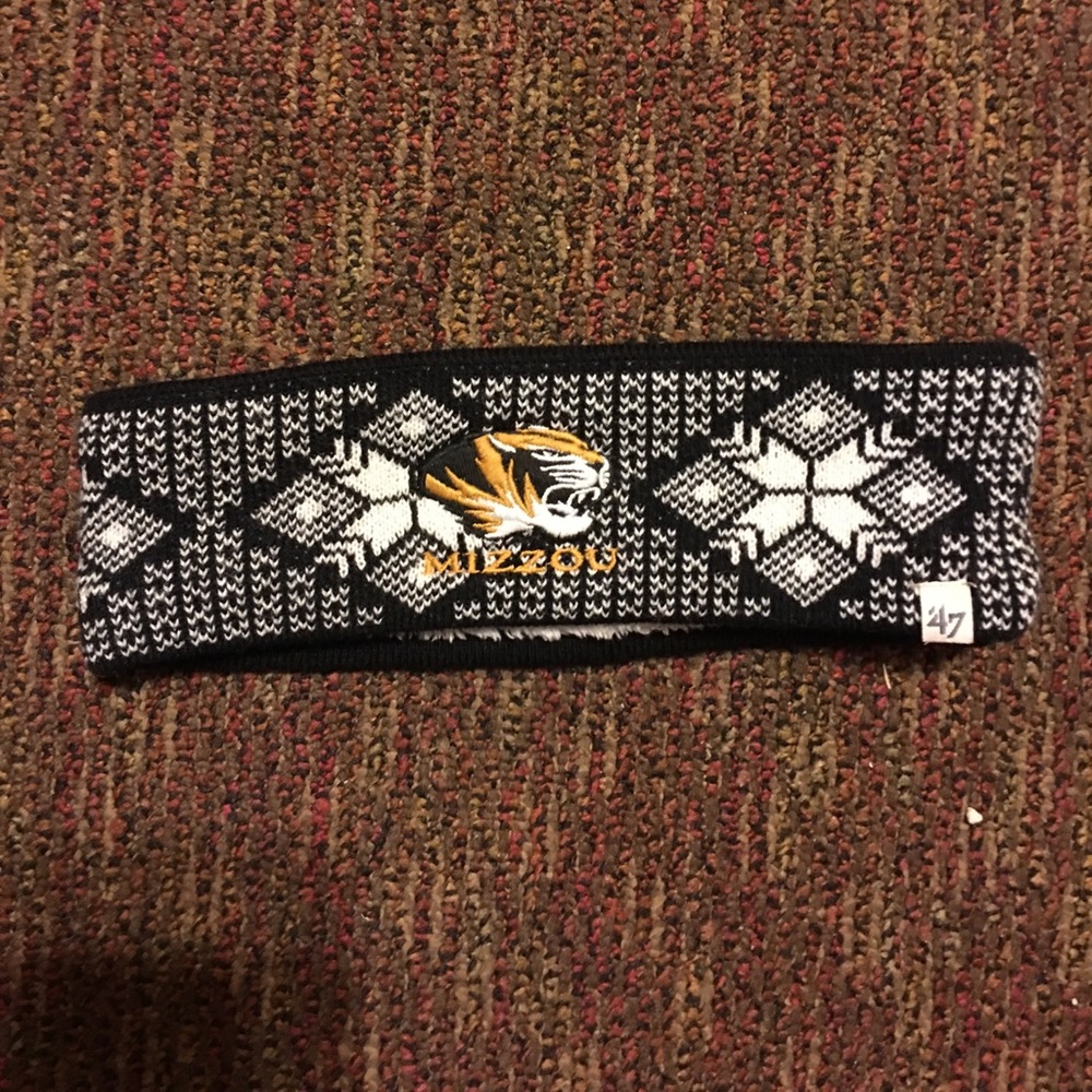 Mizzou ear warmer! Super cute