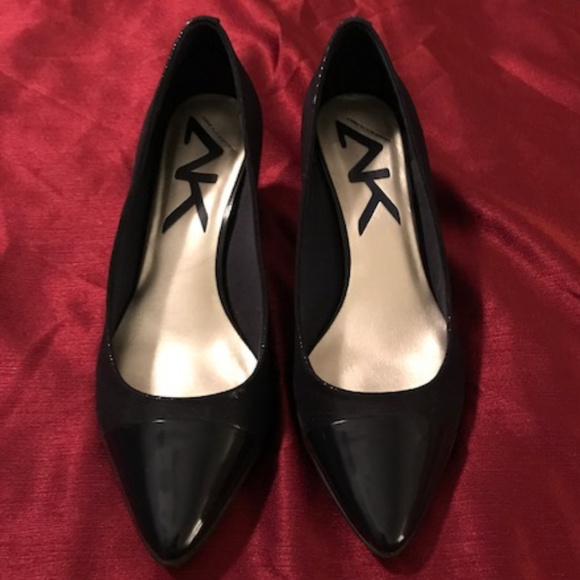 Anne Klein Shoes - Anne Klein Navy Wedges