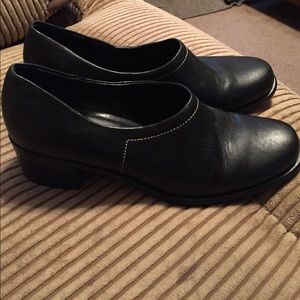 Black Leather Shoe bootie ladies