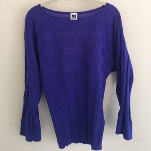 M Missoni blue sweater