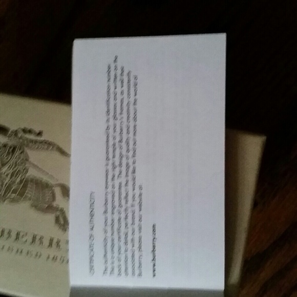 Burberry Eyeglass Box-certificate of authenticity - Picture 3 of 7