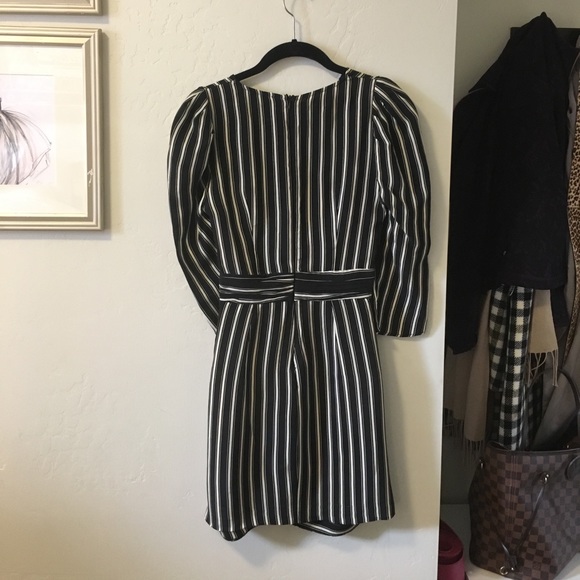 Black and white striped dress - Picture 3 of 3