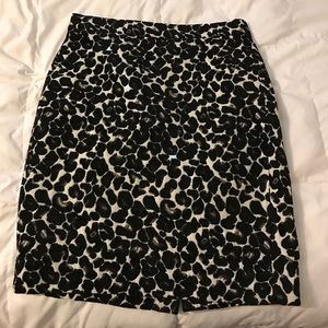 J crew Leppoard skirt