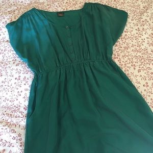 Fei Green Dress from Anthropologie