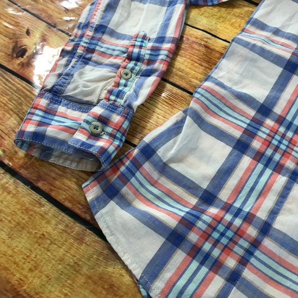 North Face Baylyn Plaid Button Down Shirt Small - Picture 4 of 8