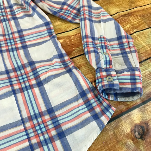 North Face Baylyn Plaid Button Down Shirt Small - Picture 5 of 8