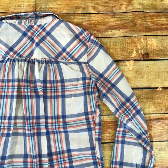 North Face Baylyn Plaid Button Down Shirt Small - Picture 8 of 8
