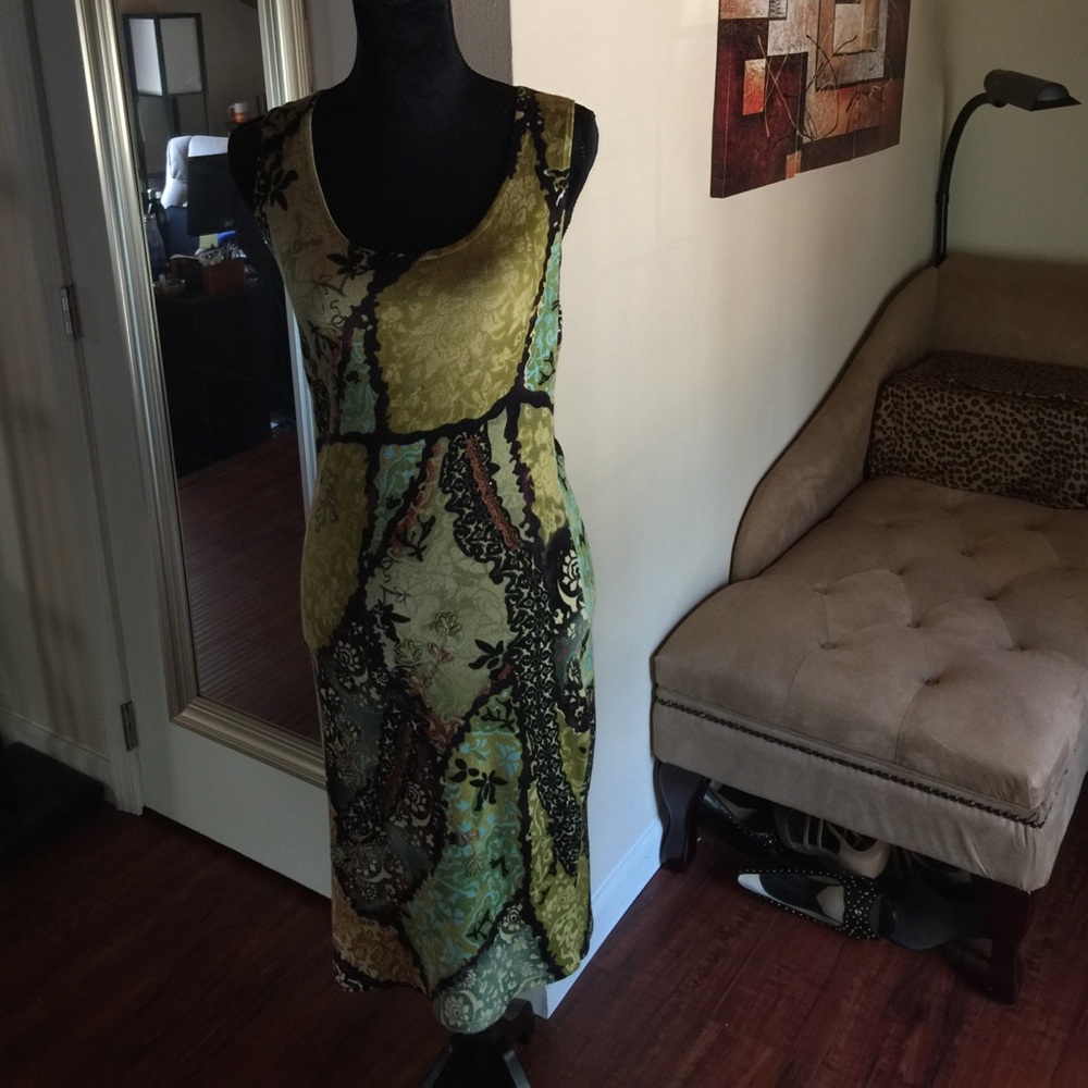 New Alberto Makali multicolor Midi w/embroidery