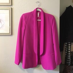 Magenta blazer