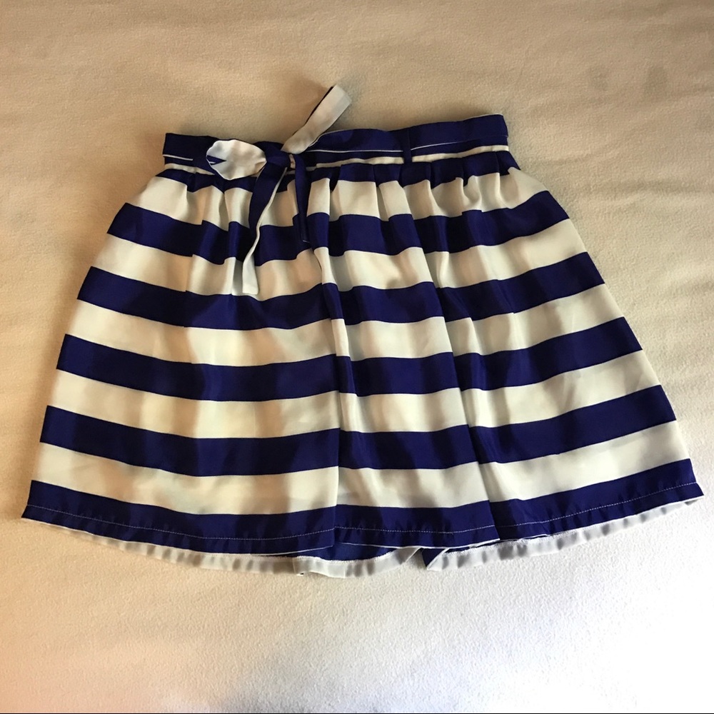 STRIPED SKATER SKIRT