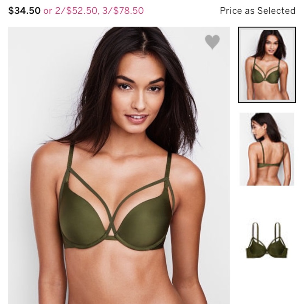 Victoria’s Secret Push-up Bra 34D
