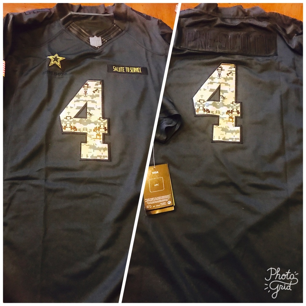 Dallas Cowboys Salute To Service Jersey - Picture 1 of 2