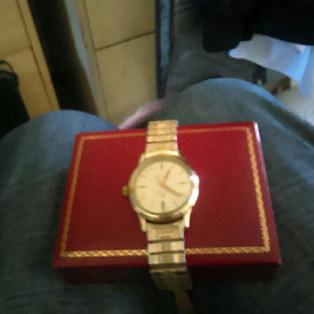 Vintage automatic Hamilton 10k gold