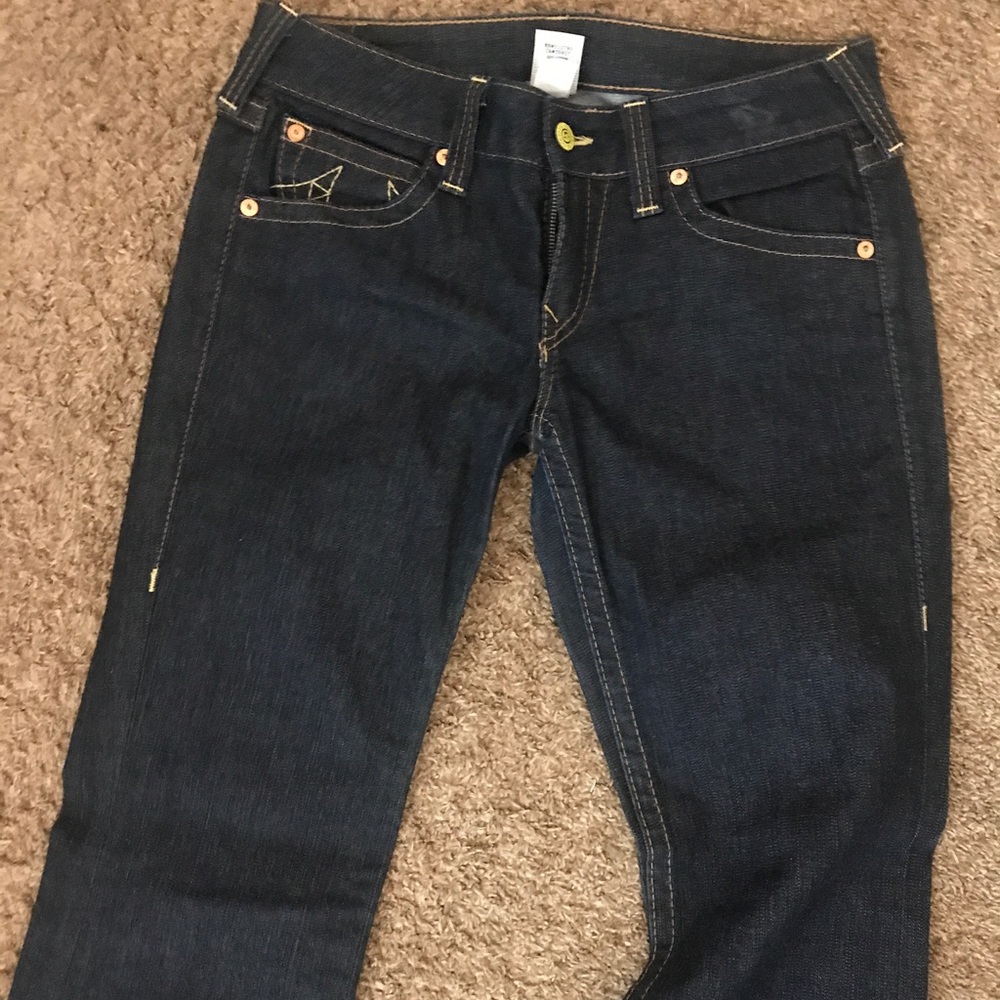 True religion worn once boot cut denim jeans