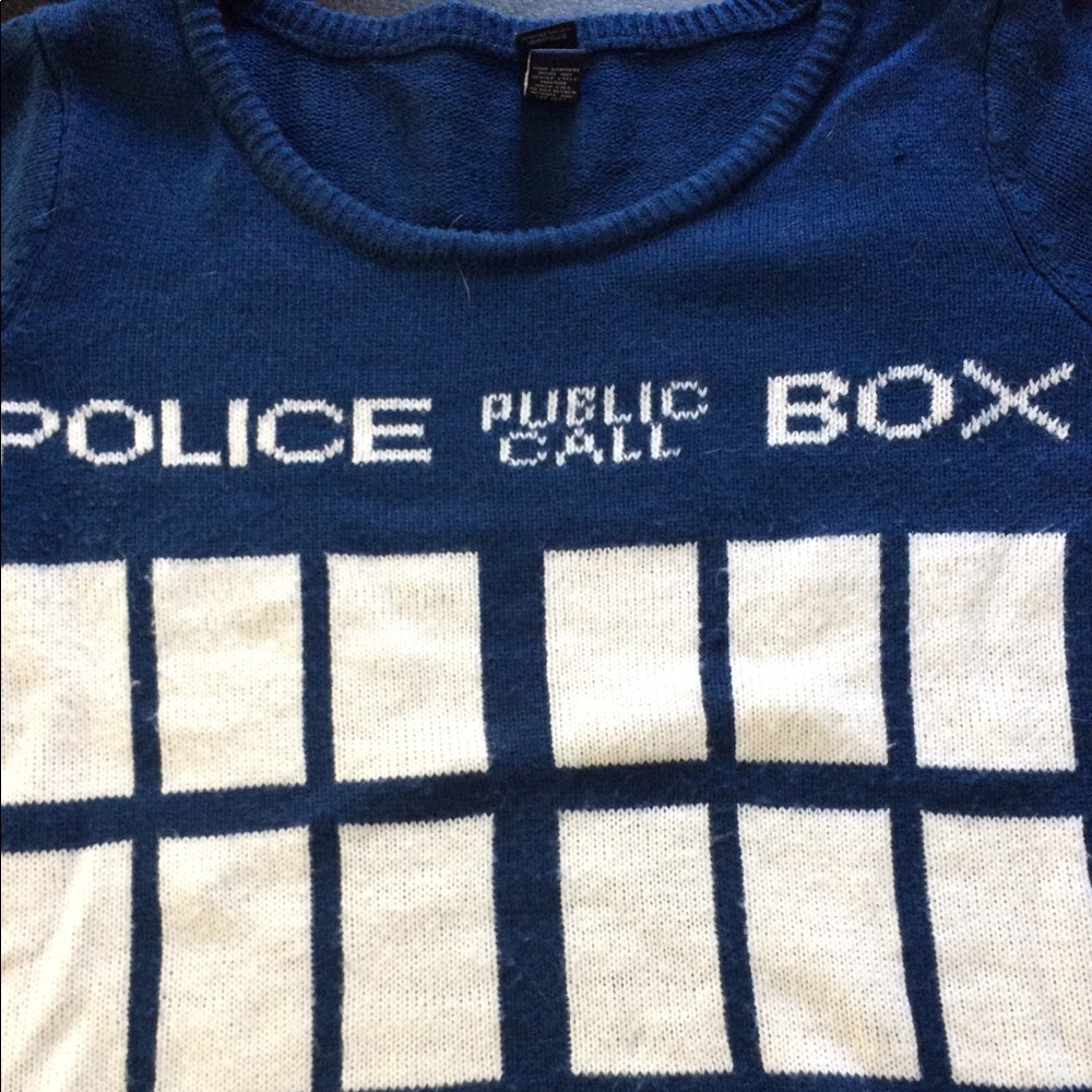 Awesome Doctor Who Sweater