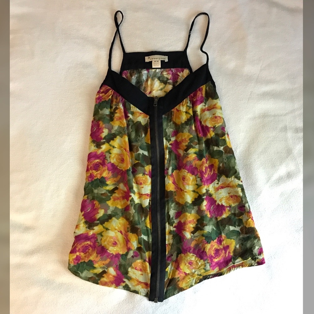 ZIP UP TANK