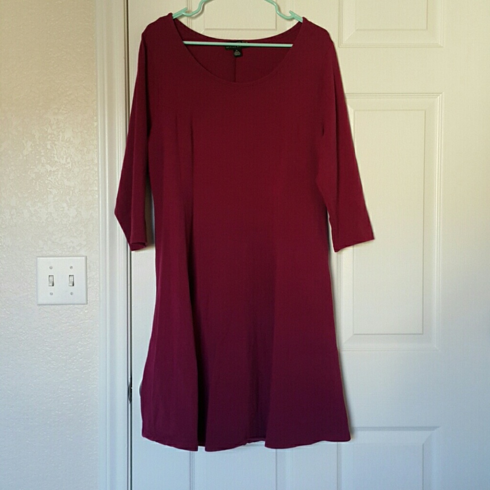 Stretchy Magenta Dress