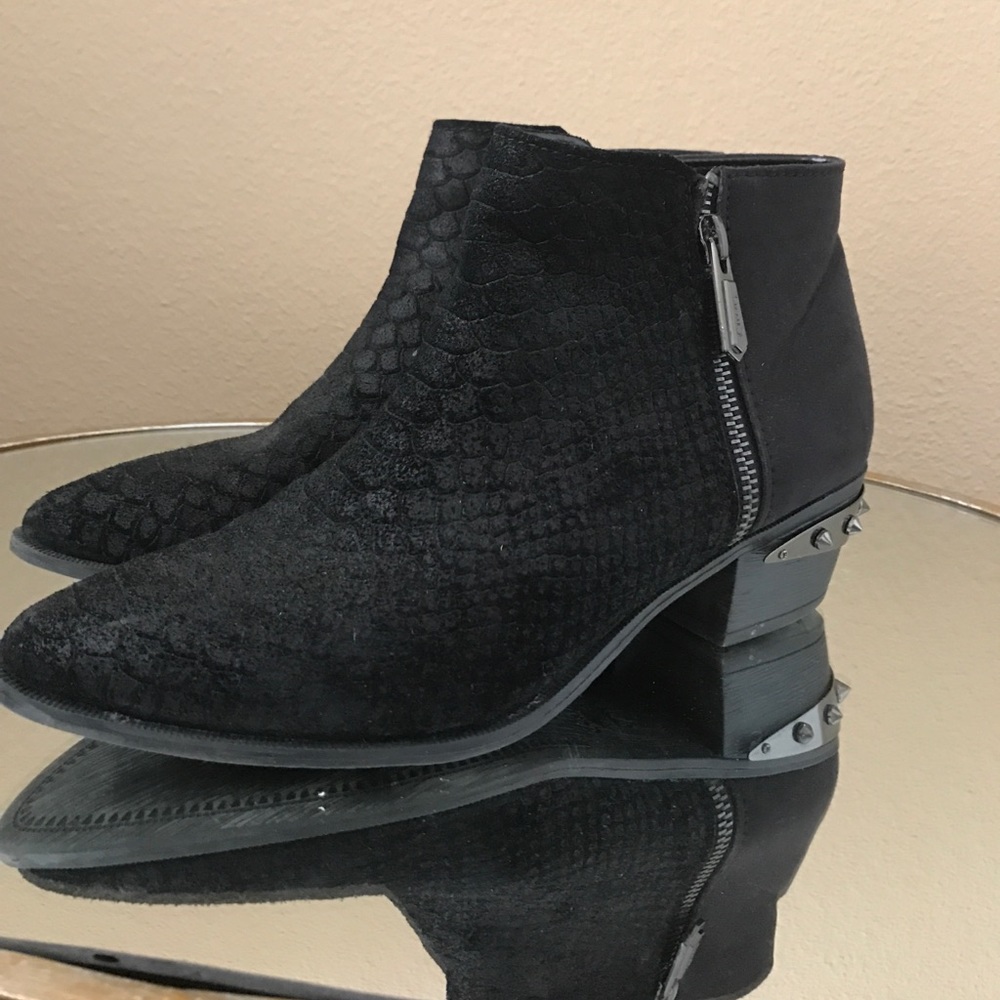Black Suede Boots
