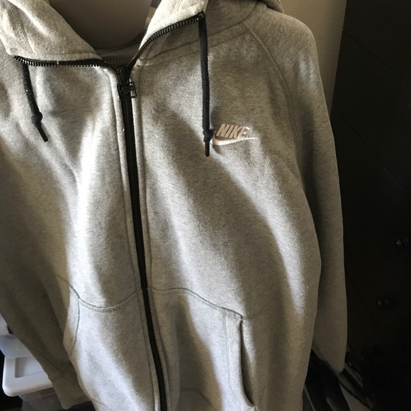 Men’s Nike Grey Jacket Size XL cotton - Picture 2 of 6