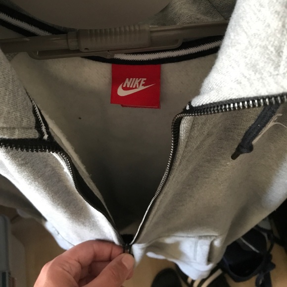 Men’s Nike Grey Jacket Size XL cotton - Picture 4 of 6