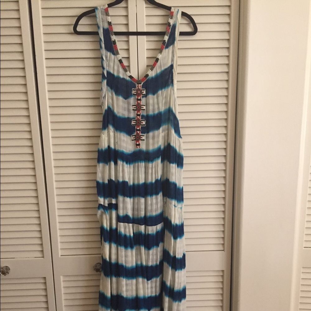 Free People Embellished Maxi Dress